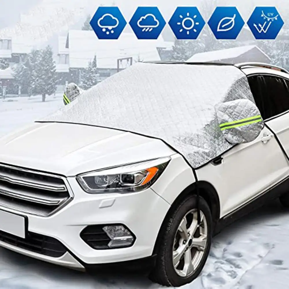 

Car Windscreen Sunshade High Quality Windshield Snow Sun Shade Cover Protector Laser Thicken Uv Shield Car Sun Visor Cover