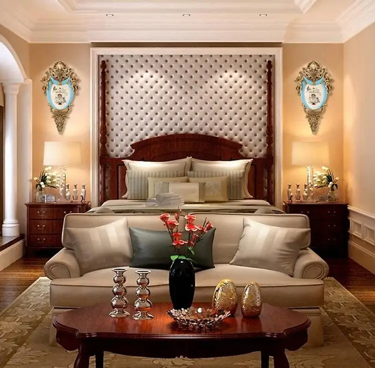 

European Resin Wall Murals Crafts Wall Hanging Ornaments Decoration Home Diningroom Porch Sofa Wall Background Accessories Art