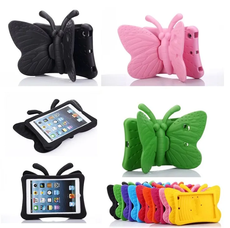 

For Ipad Air 1 2 9.7inch Butterfly Cover Shockproof Kids 2019 Tablet Cover for 2019 Air 3 10.5 Inch Mini 1 2 3 4 5 EVA Cover
