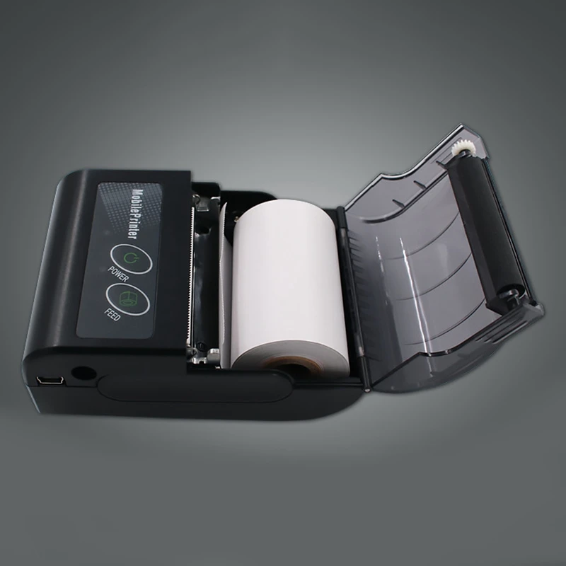 

Receipt Printer Thermal Printer 58mm Portable Bluetooth Printer Label or Barcode Printer for Android and IOS