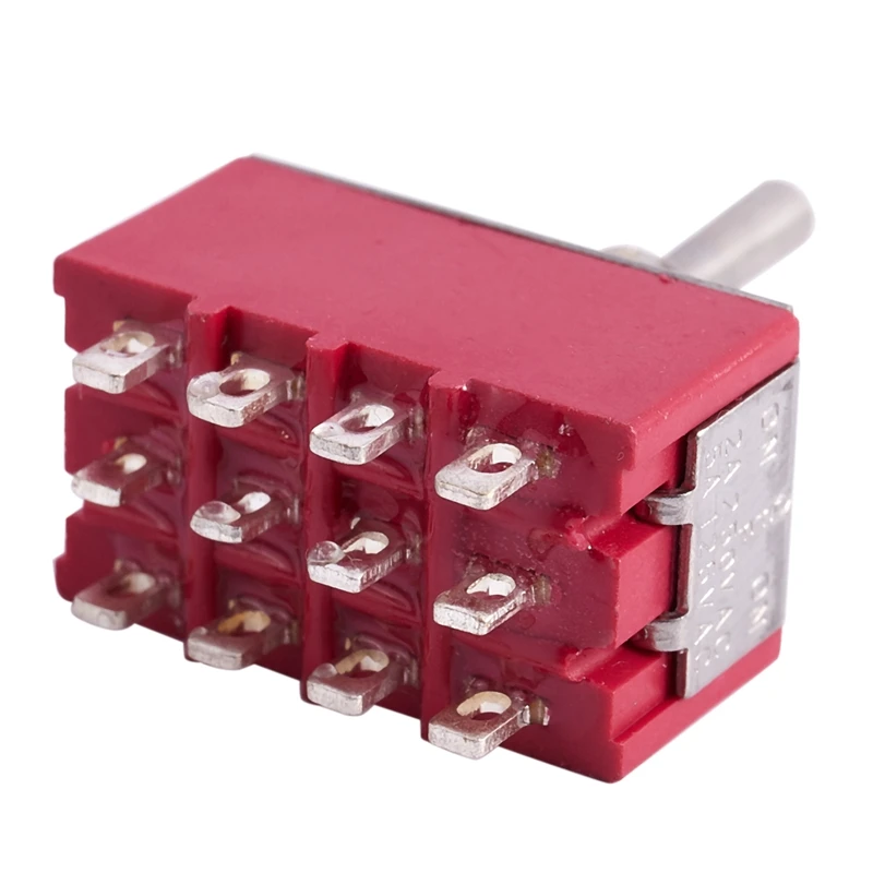 AC 250V 2A 125V 6A on/off/on 4PDT Toggle Switch with Waterproof Boot | Обустройство дома