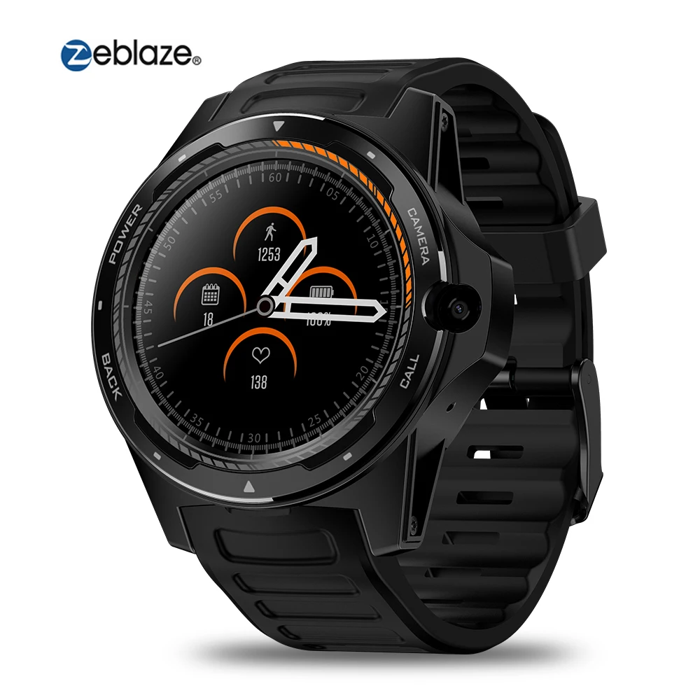 Смарт-часы Zeblaze 5 с двойной системой 4G WiFi Android IOS телефон камера фитнес-трекер |