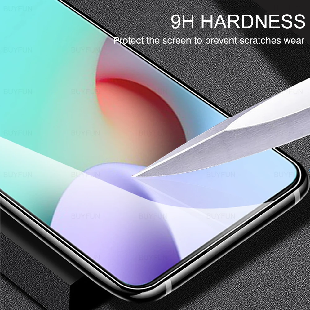 4в1 защитный экран из закаленного стекла для Xiaomi Redmi 10 Защитная пленка объектива