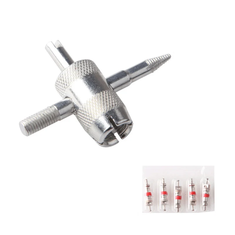 

14.5 Inch Leverage Tire Spoon Lever Iron Tool Kit Motorcycle Dirt Bike Tire Changing Tool with Valve Cores