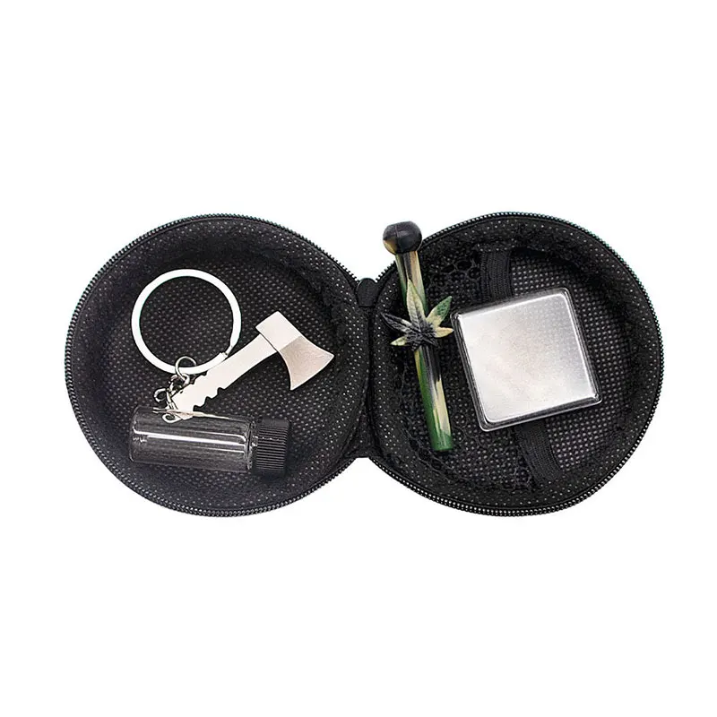 5 шт. портативный набор для курения дымовая трубка стеклянная бутылка хранения