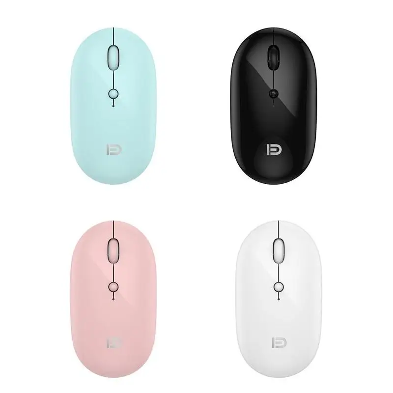 

Wireless Charging Mouse Mini Cute Cartoon USB / TYPE-C Dual Notebook Phone Rechargeable Connector Mouse Tablet L4R3
