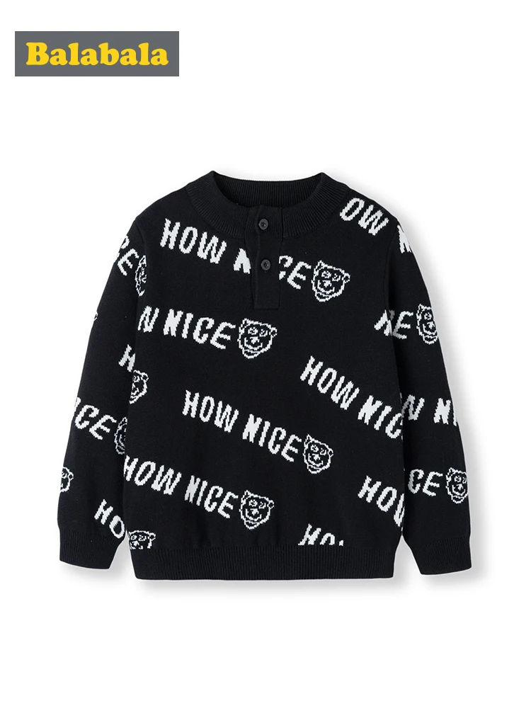 Свитер для мальчиков Balabala осенне зимний детский хлопковый свитер 2019|Свитера| |