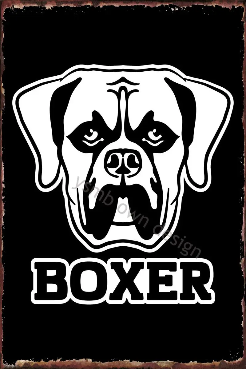 

Жестяные таблички в стиле ретро с металлическим знаком боксера, настенное украшение для комнаты, винтажное искусство, кафе, паба, дома, клуб...