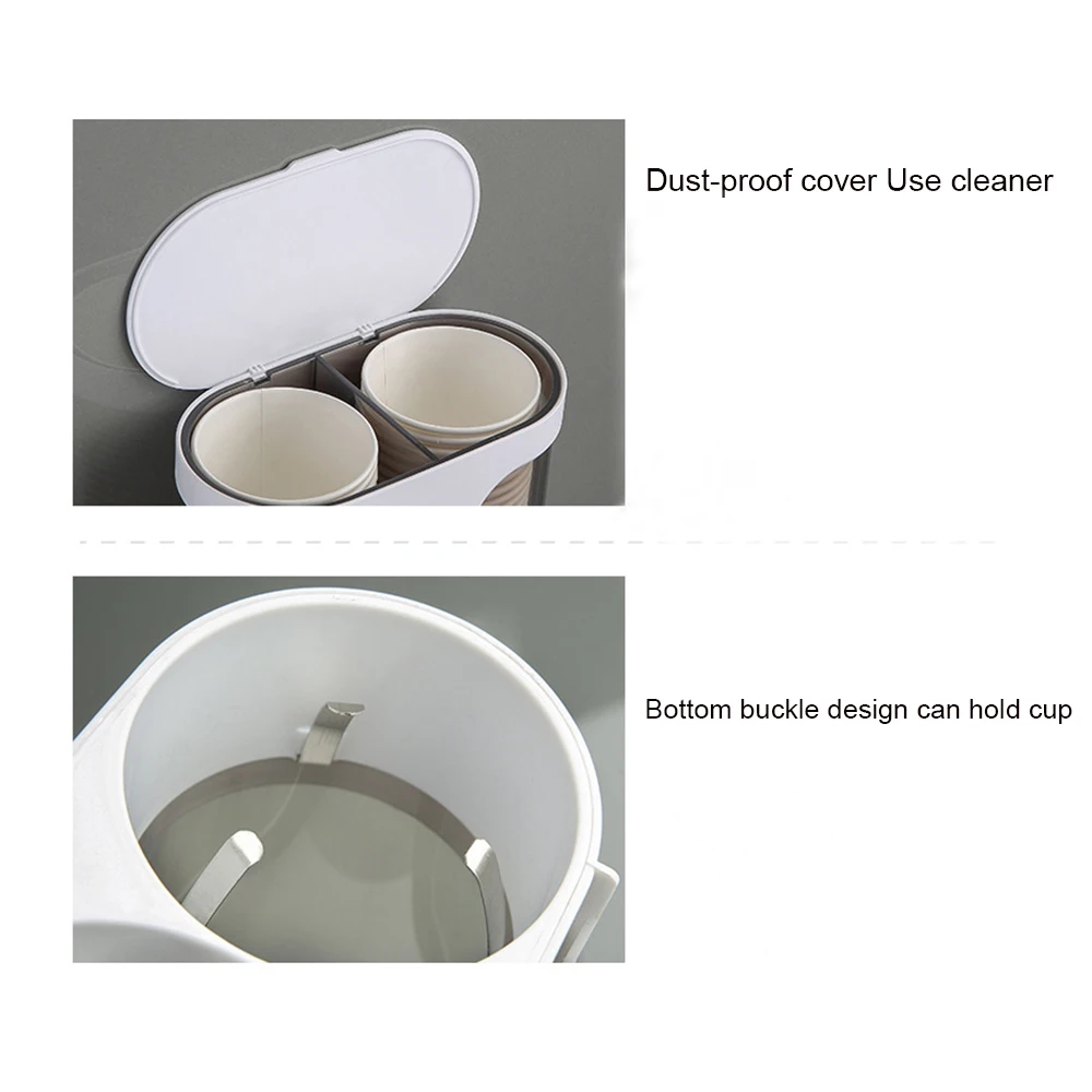 Одноразовый держатель для чашек Диспенсер Бумажных Стаканчиков стакана воды по