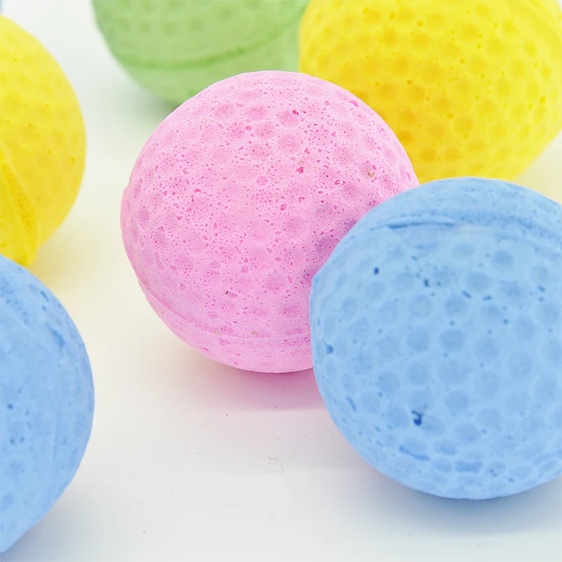 Мягкие пенопластовые игровые мячи для кошки EVA конфеты Мячи цвет 10 шт. в ЛО мяч