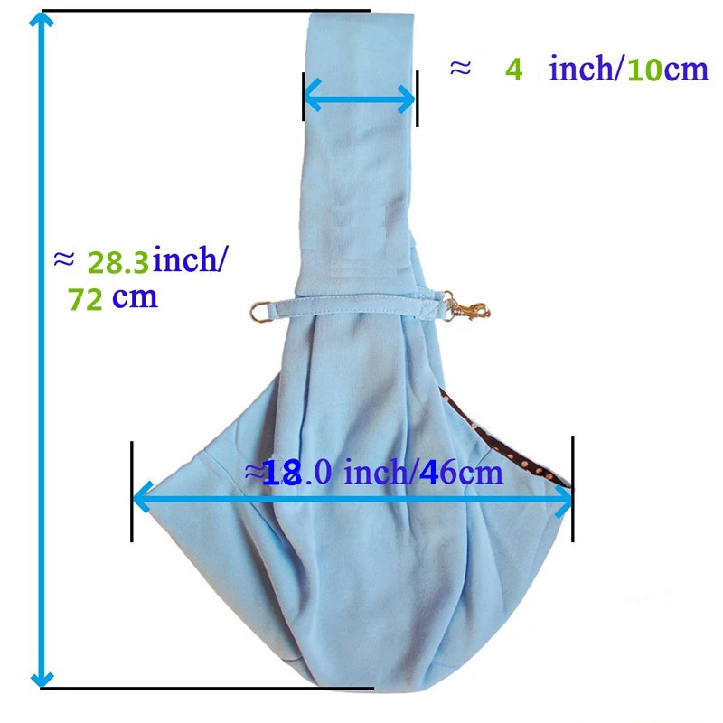 Переноска для собак и кошек мягкая удобная Хлопковая Сумка слинг на плечо тоут
