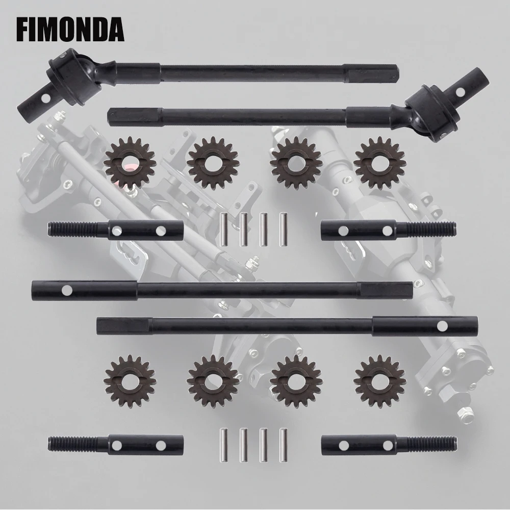 SCX10 II металлическая алюминиевая портальная ось внутренняя фотопередача набор