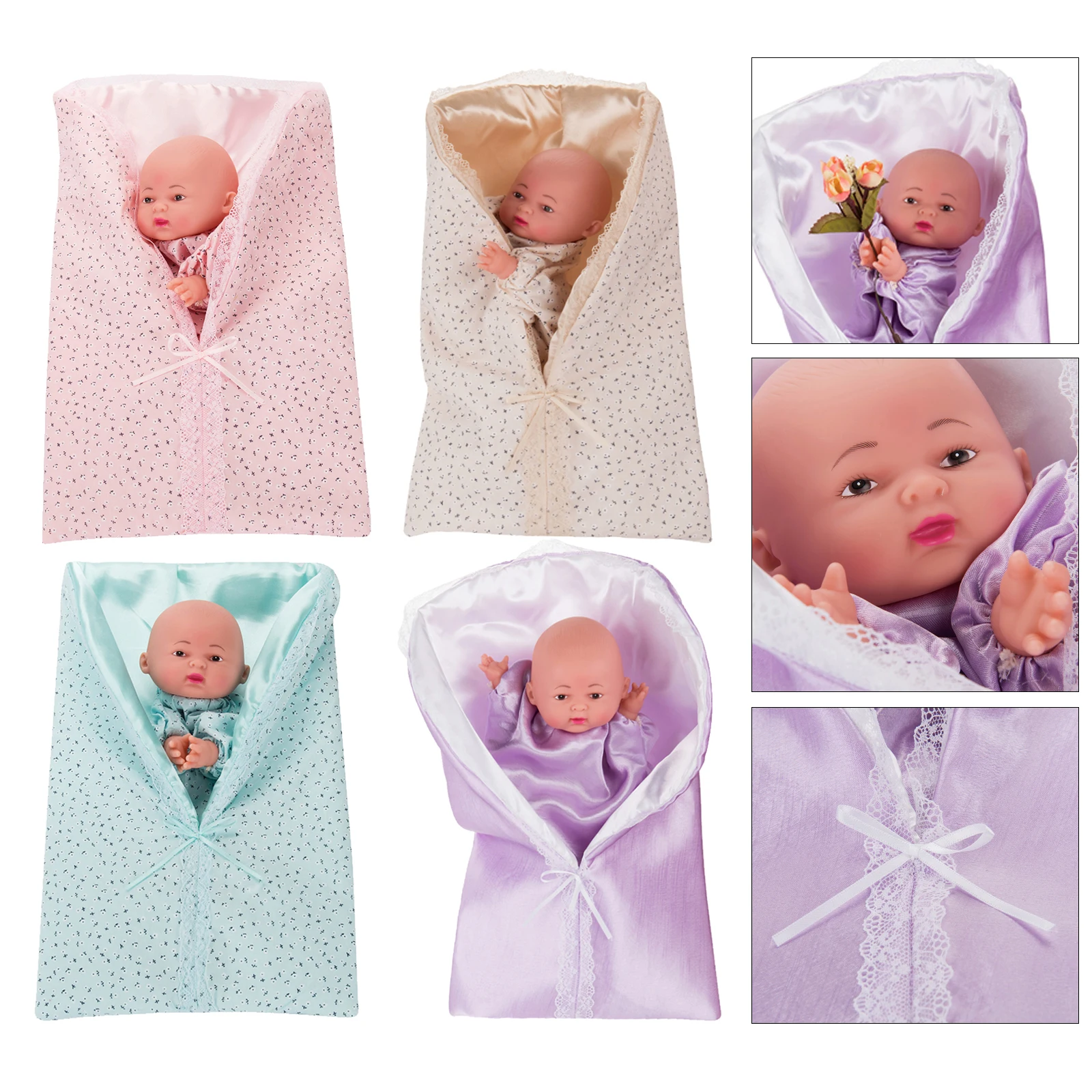 

Funny Soothing Baby Hand Puppet Fingers Parent-Child Toy Doll