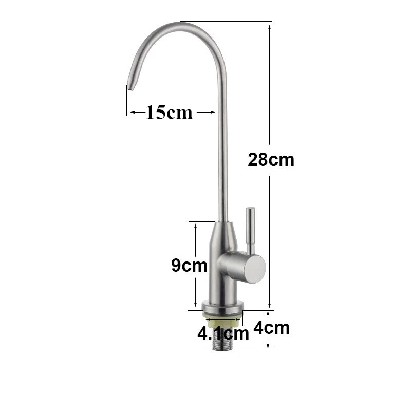 

Drinking Water Tap Kitchen Leadfree RO 304 Stainless Steel Faucet Filter Purify System Purified robinet cuisine torneira