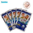 5 мешков охлаждающие пластыри, стикер для геля для льда с более низкой температурой, детский пластырь для жара, Медицинский Полимер, гидрогель, мигрень, накладка на глаза от головной боли