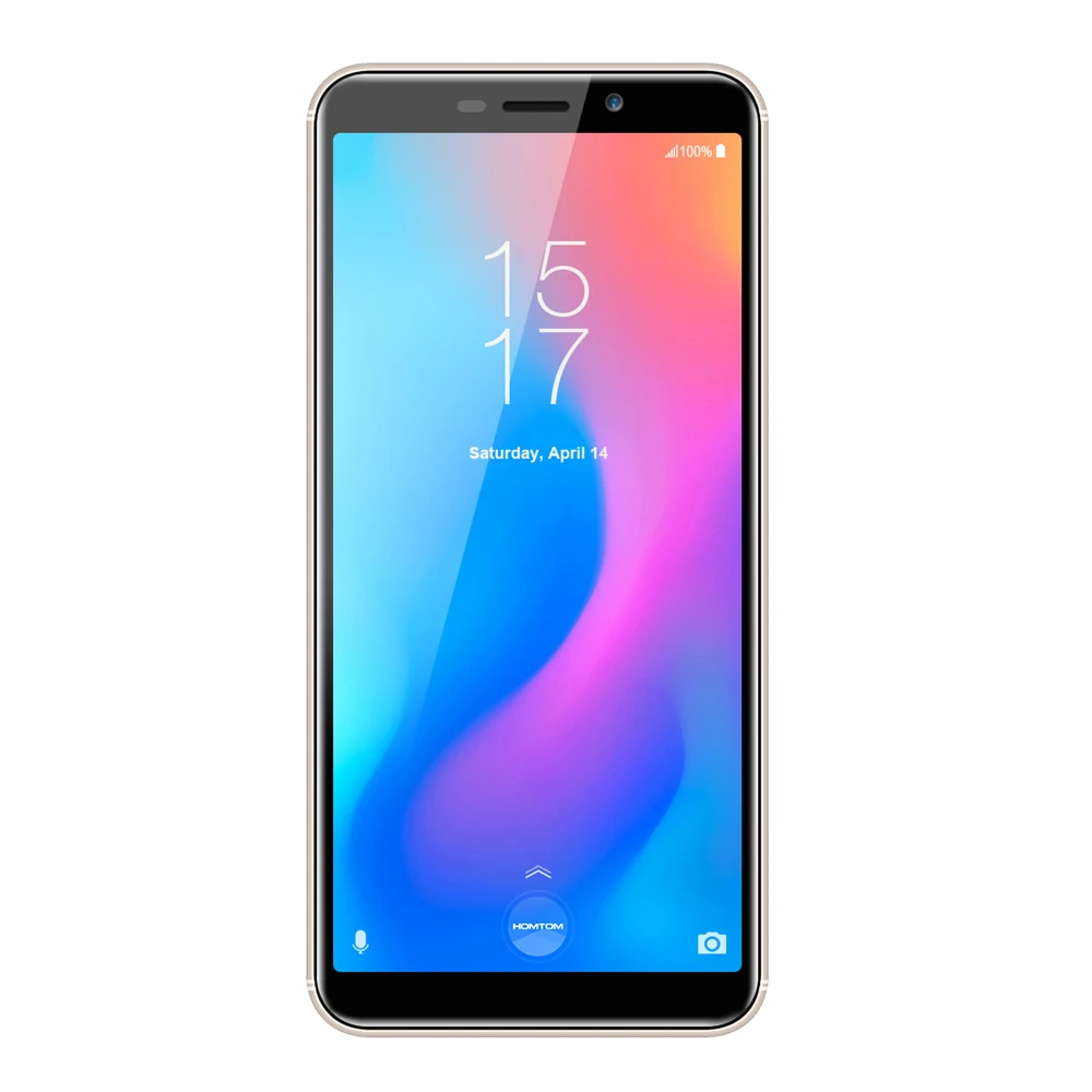 HOMTOM C2 4G смартфон 5," Android 8,1 четырехъядерный процессор MTK6739 2 Гб ОЗУ 16 Гб ПЗУ отпечаток пальца лица ID мобильный телефон