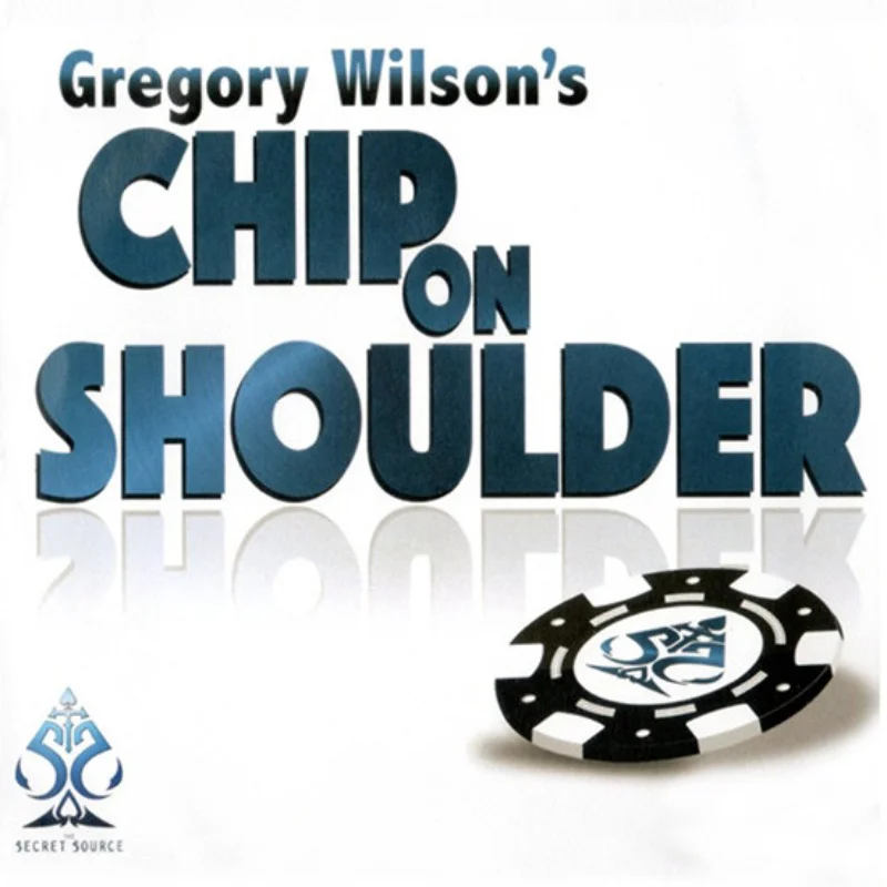 

Chip on Shoulder by Gregory Wilson Close up Magic Tricks Illusion Gimmick Funny Magic Props Magician Street Performer Coin Trick