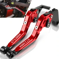 for honda st1300 st1300a 2003 2004 2005 2006 2007 motorcycle accessories adjustable foldable handle levers brake clutch lever