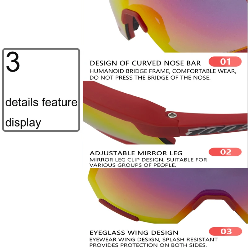 

Fashion Photochromic Cycling Glasses Bike Bicycle Glasses Sports Men's Sunglasses MTB Road Cycling Eyewear Protection Goggles