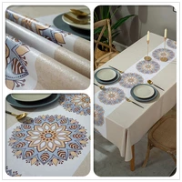 pvc tablecloth nordic style waterproof table cover cloth for dining room deck cover coffee table for living room nappe de table