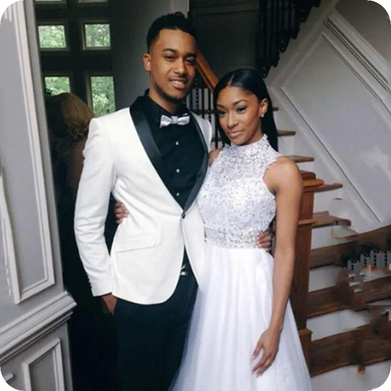 TPSAADE приталенный смокинг для жениха повседневные белые костюмы свадьбы мужские