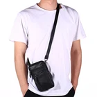 Сумка-мессенджер на плечо для мужчин, Повседневная многофункциональная вместительная простая сумка, Высококачественная Мужская сумка на плечо