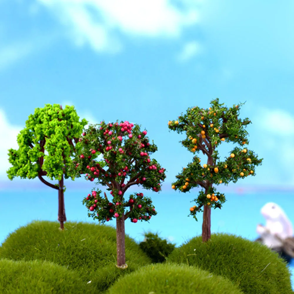 Микро бонсай для пейзажа завод мини деревья Террариум фигурки волшебный сад
