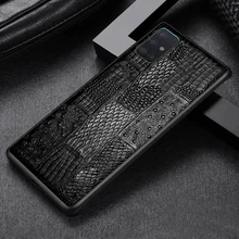 For Samsung Galaxy A72 A32 A52 5G ultra Back cover Genuine Leather First layer Cowhide A70 A71 A51plus 4G mobile phone case