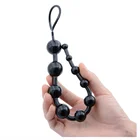 Анальная пробка для заднего двора, 10 бусин, флирт, оргазм, Вагина, клитор, секс-товары для взрослых и женщин