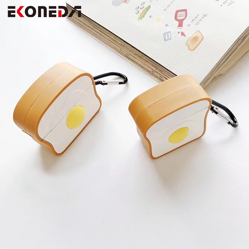 EKONEDA милый мультяшный чехол для Airpods 1/2 силиконовый мягкий защитный Pro 3 |