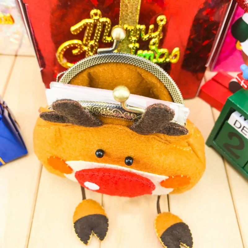 Рождественская ткань материалы для рукоделия комплект Санта-Клаус Снеговик Лось