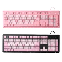 new 104 keys cartoon adjustable wear resistant usb wired keyboard computer accessory for gaming mechanical keyboard mx keycaps