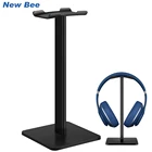 Новая подставка для наушников Bee, держатель для гарнитуры, модный дисплей, металлическая вешалка для наушников, держатель для наушников, настольная подставка для наушников