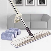 mops floor pads cleaning dust flat mop hands free washable mop automatically squeezes water home cleaning tool lazy