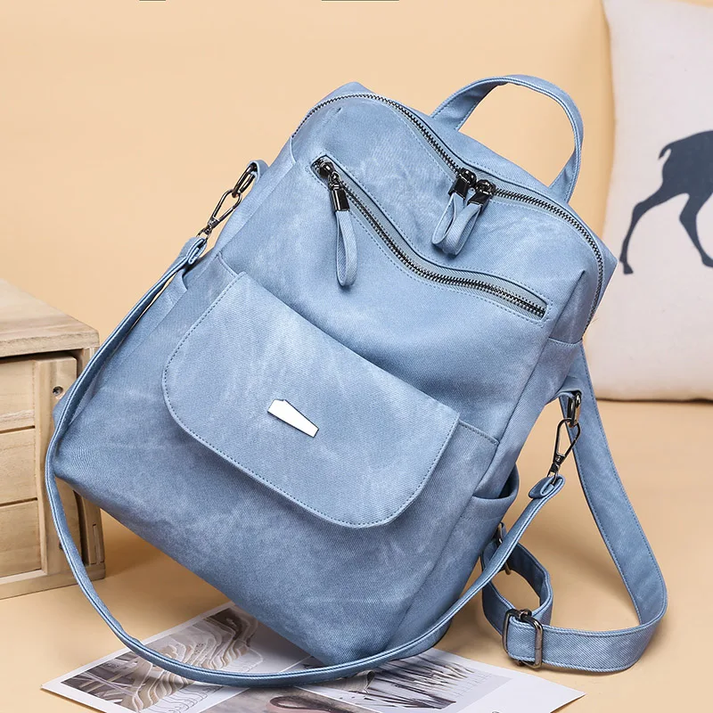 Мода Rugzak женский Mochila PU кожаные школьные сумки для девочек-подростков sac высококачественный Женский рюкзак для путешествий сумка для отдыха XA500H