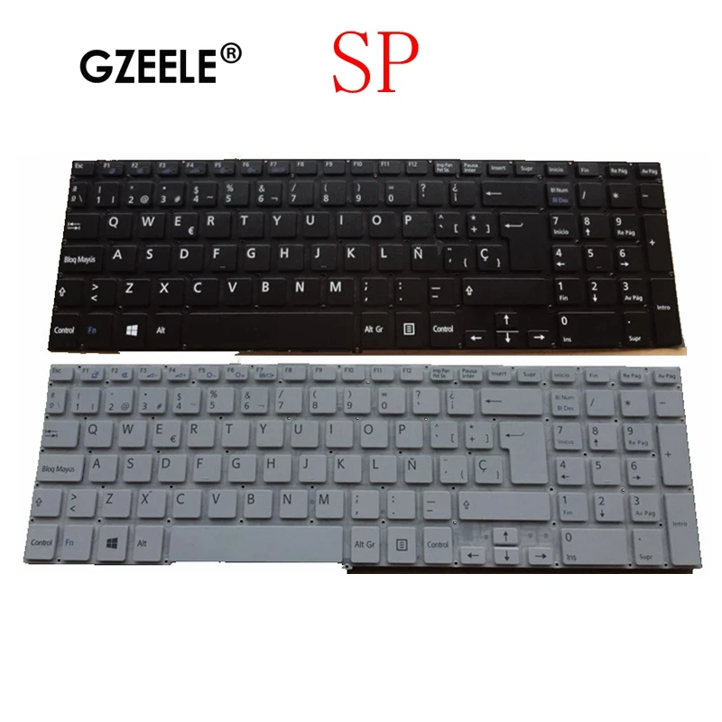 

Spanish NEW SPlaptop Keyboard for Sony VAIO SVF15 SVF152 SVF153 SVF154 9Z.NAEBQ.00R SVF15N17CXB AEHK97001103A