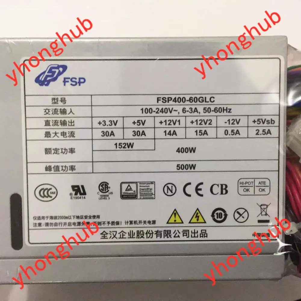 FSP Group Inc FSP400 60GLC блок питания сервера 400 Вт PSU Sever компьютер|Блоки для компьютеров| |