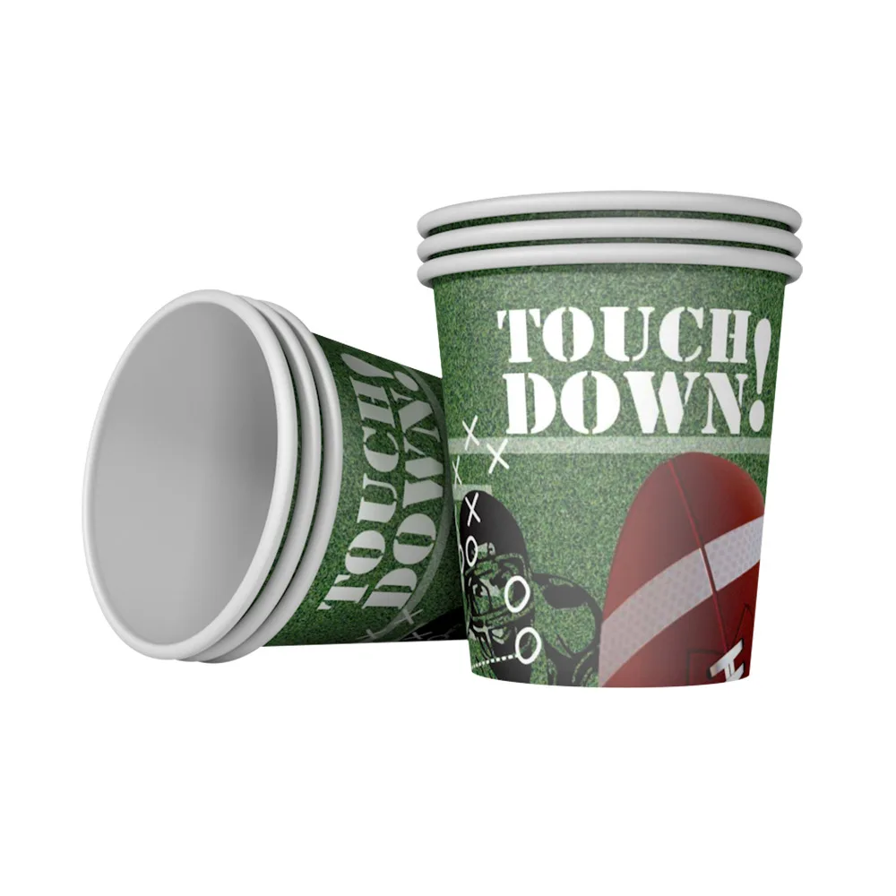 45 шт. Набор для американского футбола на 6 персон мальчиков день рождения