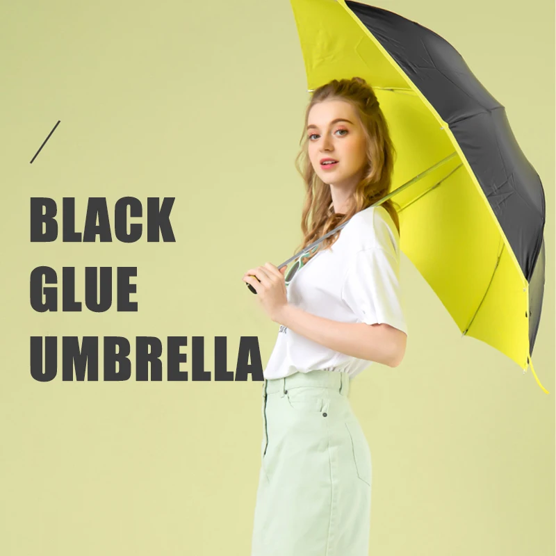 Зонт Paradise для защиты от УФ-лучей плотный черный солнцезащитный козырек Солнечный