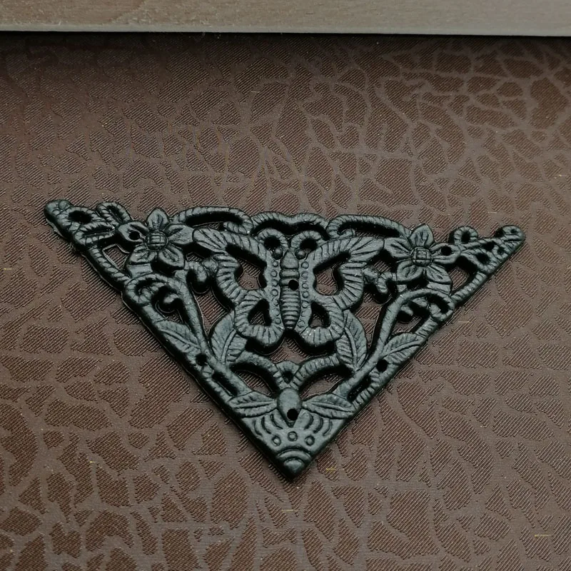 12x Современная черная декоративная подарочная коробка для ювелирных изделий