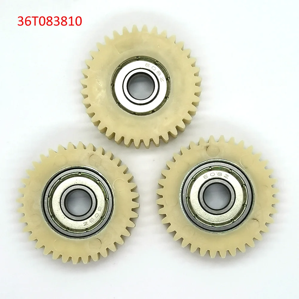 Электрический велосипедный двигатель 3 шт./лот 36 зубьев 38 мм OD пластиковый мотор