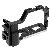 camera cage for canon eos mark m5 m50ii slr 38 14 cold shoe mount for arri handle monitor vlog stabilizer
