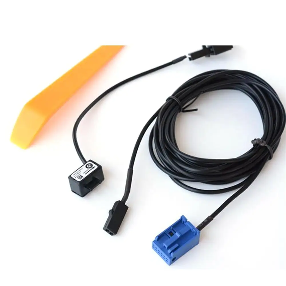 Автомобильный cd чейнджер микрофон микро телефон Bluetooth кабель адаптер для BMW E90 X1 с