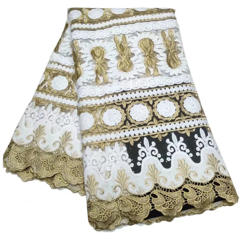 

Новинка 2022, африканская сетчатая кружевная ткань, Женская швейцарская нигерийская кружевная ткань, швейцарская кружевная ткань, 5 ярдов