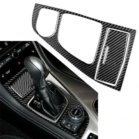for infiniti q50 2015 2016 2017 2018 2019 gear console panel ashtray cover decorative trim carbon fiber abs car styling