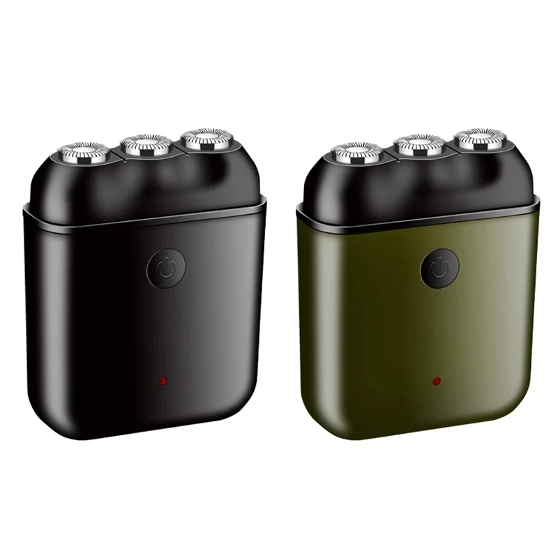 

Surker Professional Shaver Rechargeable Electric Shaver Portable Razor Face Knife For Travel Black Dark Green