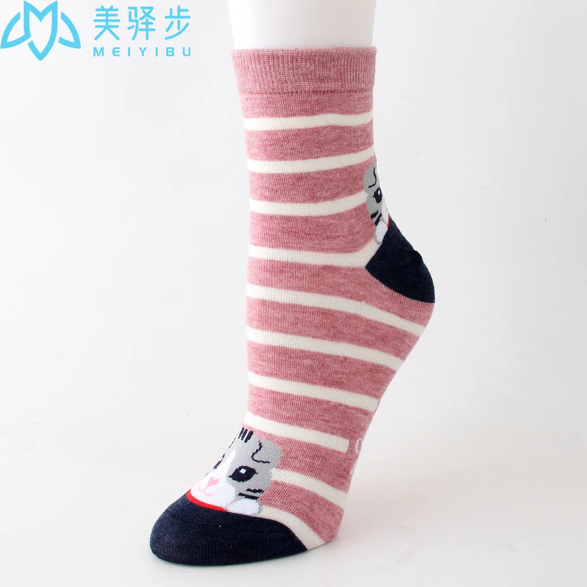 12 Pairs Per Set Women's Socks Cotton Socks Cute Cartoon Puppy Female Socks Female Manufacturers.