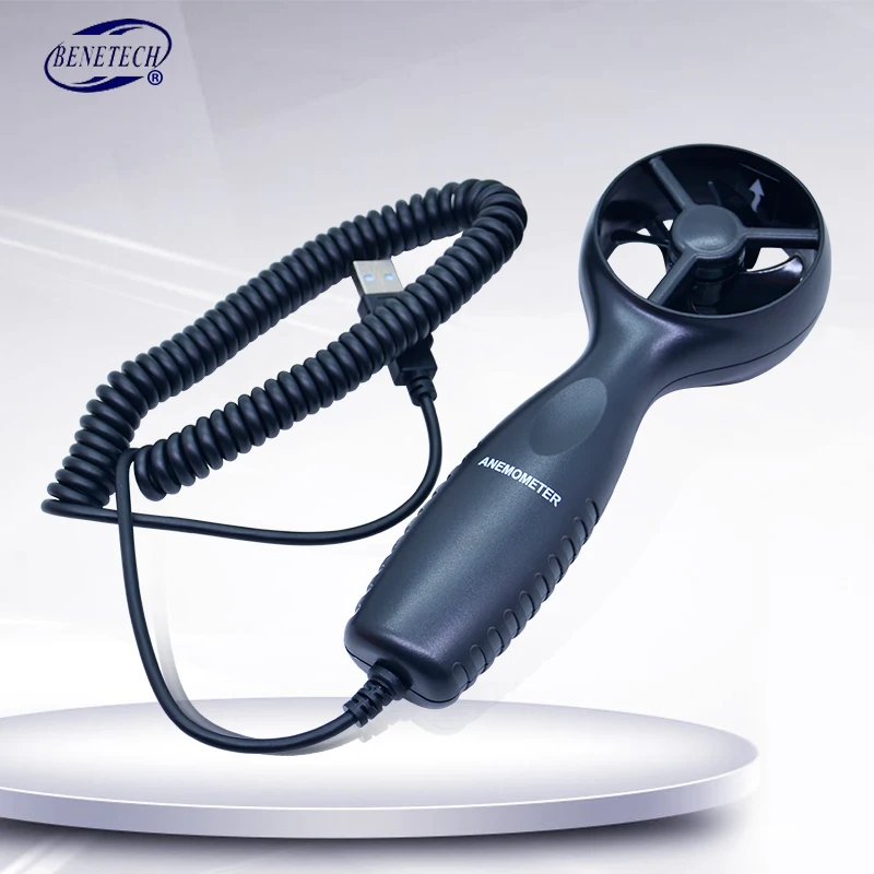 USB вентилятор Benetech для цифрового анемометра 45 м/с (88 м/ч) GM8901|Приборы измерения