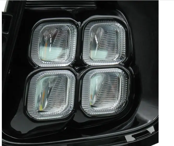 2 шт. DRL Светодиодный дневной светильник переднего бампера светодиодный туман