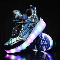 rechargeable led light shoes childrens adult mens and womens skates over ice lightweight storm shoes
